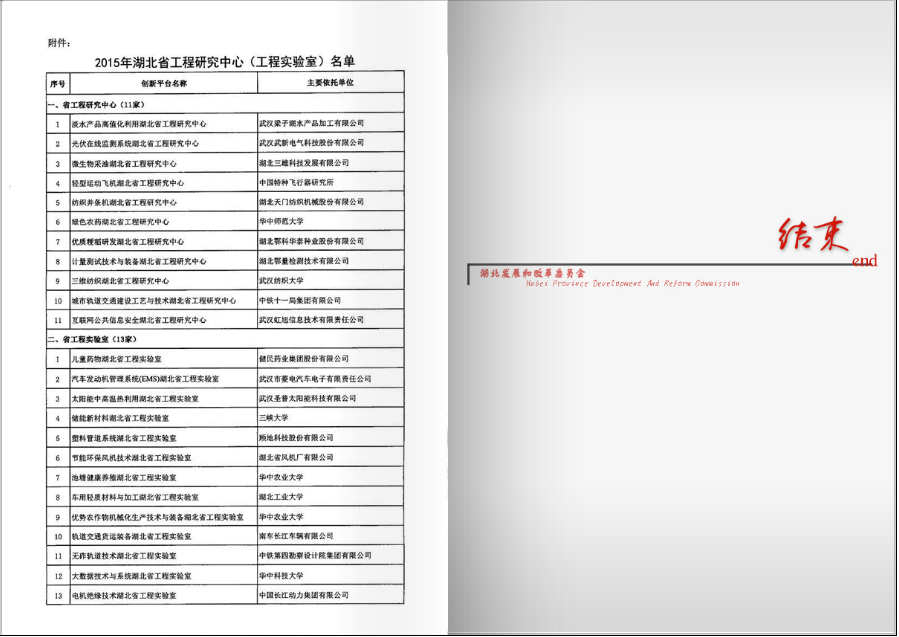 计量测试技术与装备湖北省工程研究中心