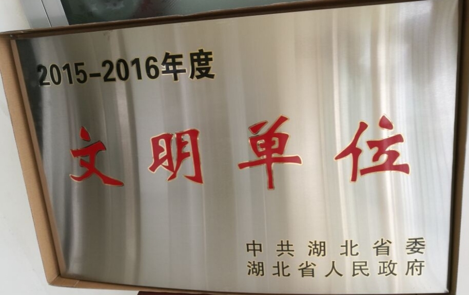 2015-2016年度湖北省文明单位